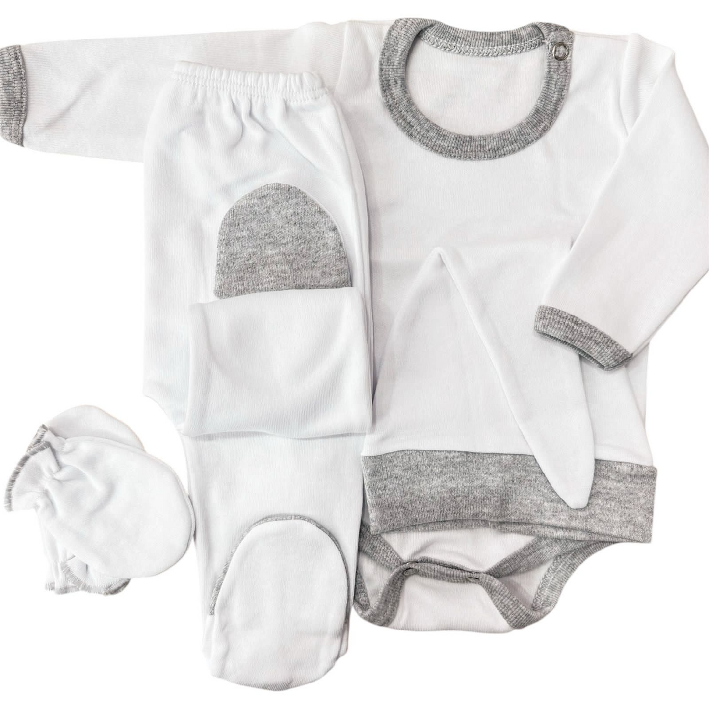 Ajuar 4 piezas Body Cartera Liso